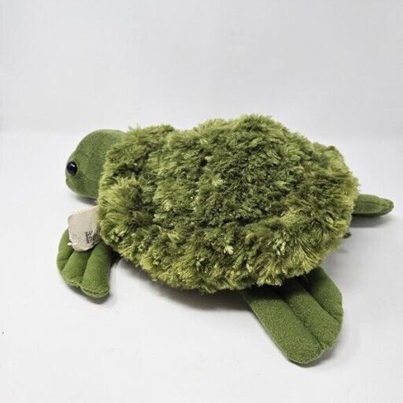 Sea Turtle Unipak 2018 Sealife Ocean Realistic 18" Green Plush Stuffed Animal - Picture 5 of 14